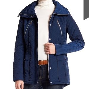 BCBGeneration Missy Diamond Quilted jacket navy